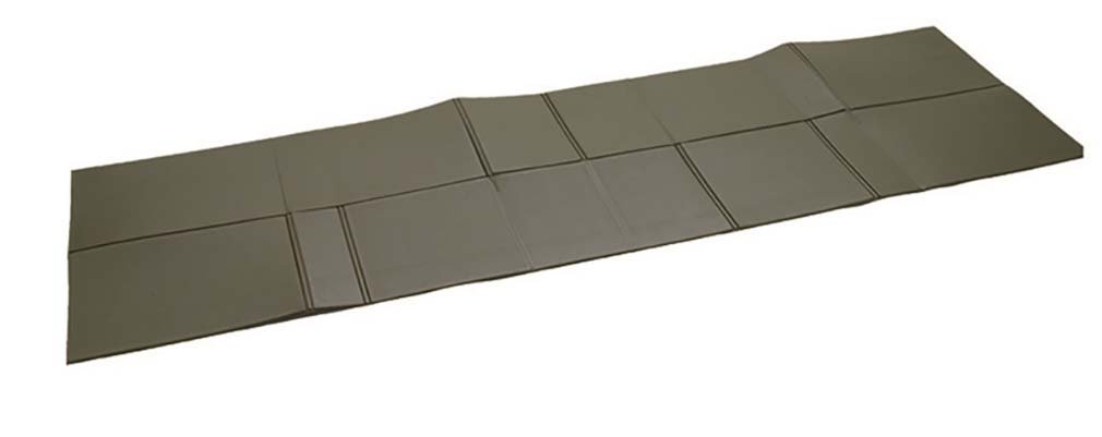 Mil-Tec 14423000 - Almohada (190 x 60 x 0,5 cm), Color Verde