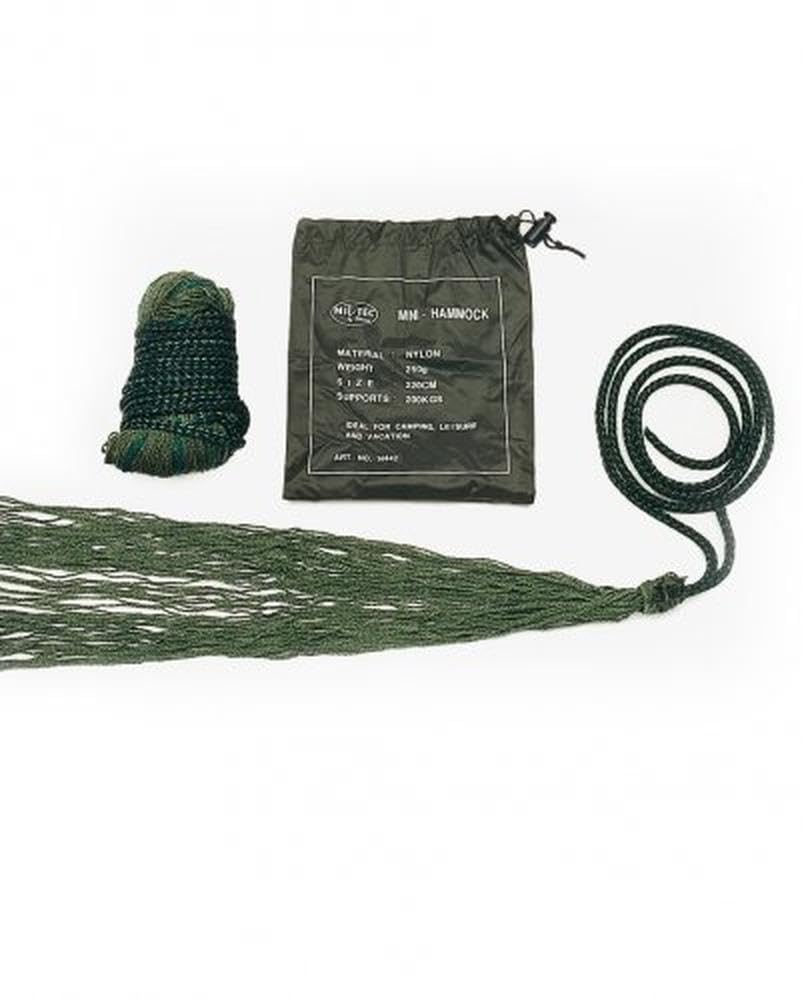 Mil-Tec Minihamaca Unisex para Adultos, 14443000, Color Verde Oliva, Talla única