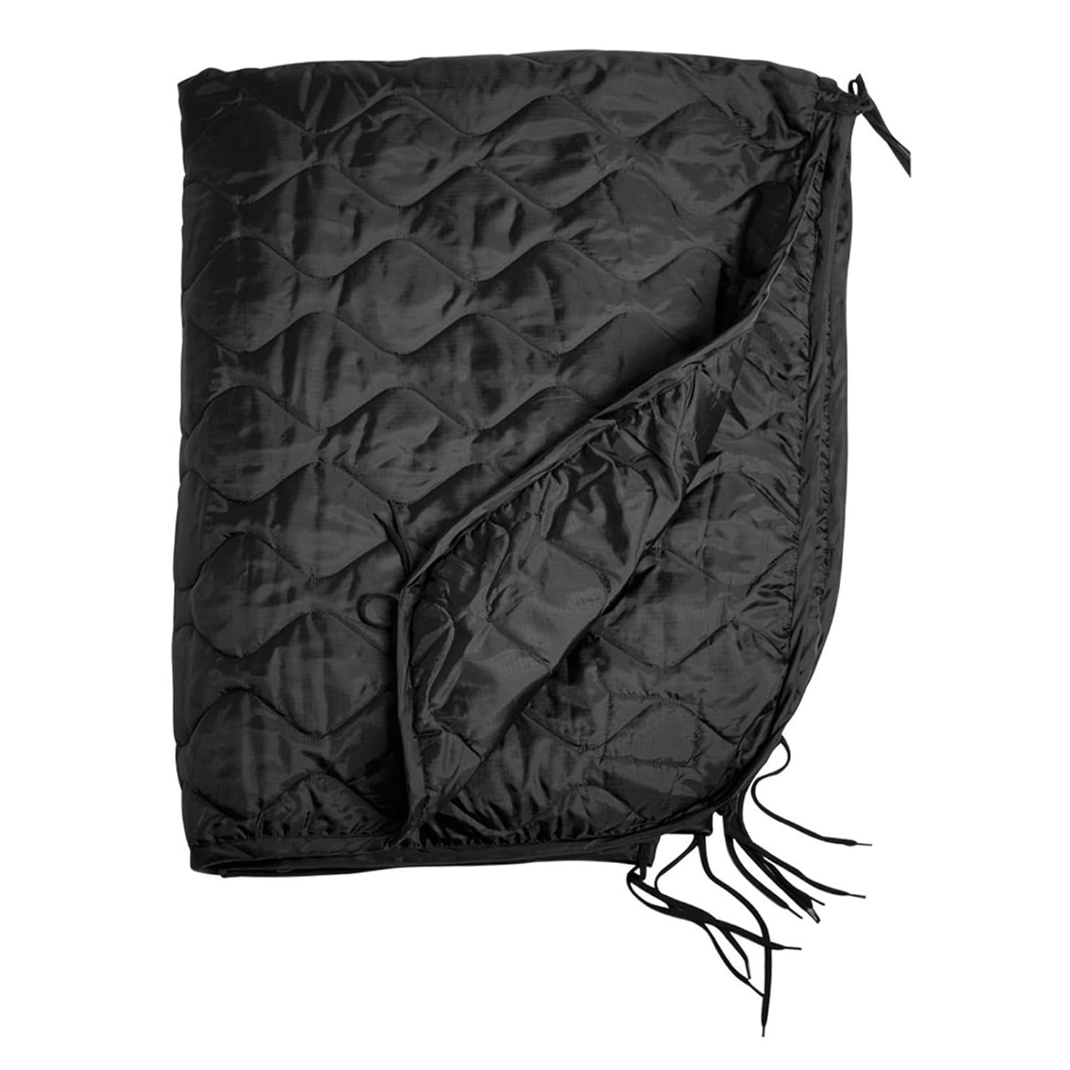 Mil-Tec - Poncho de Colcha, Nero, 210 cm x 160 cm