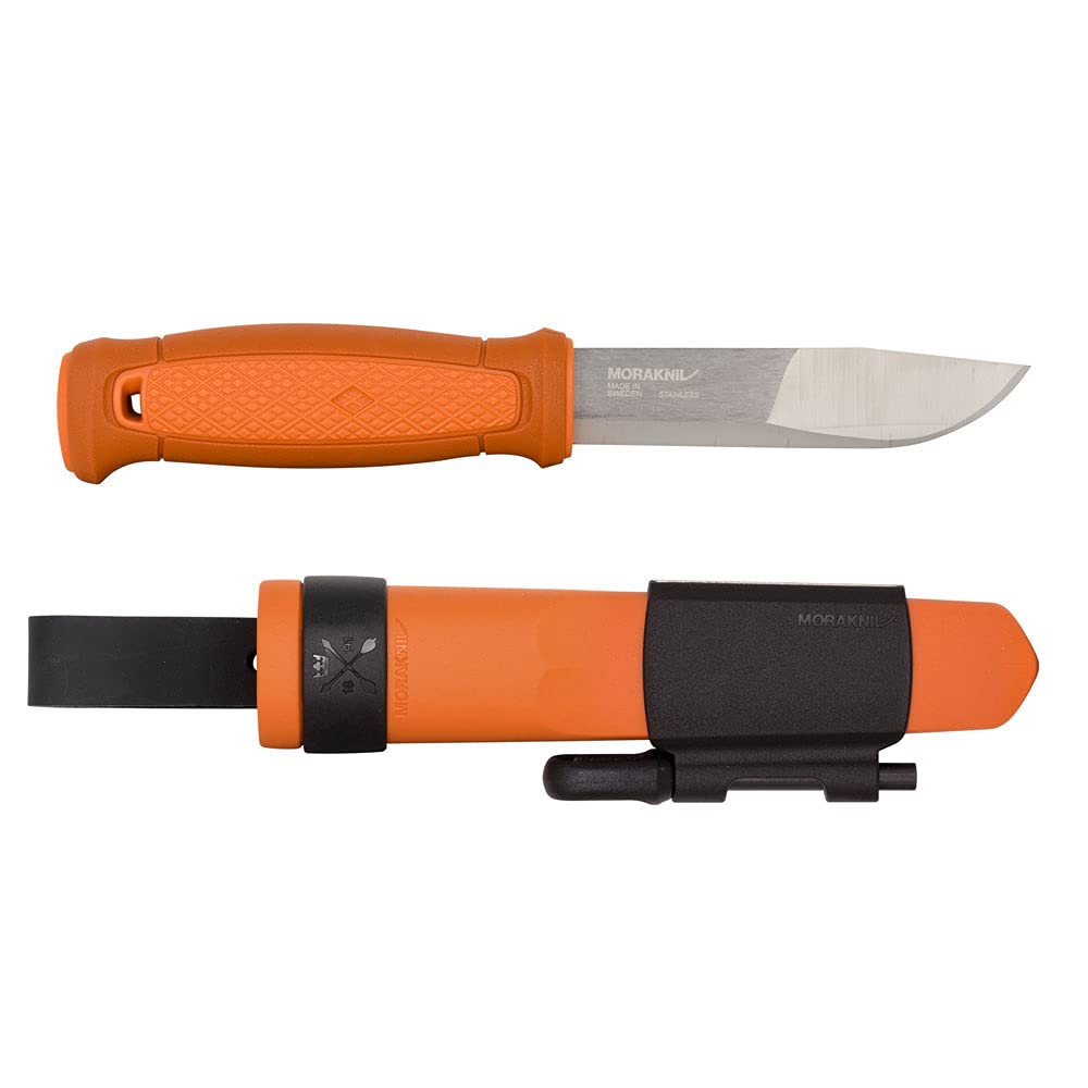 Morakniv Kansbol w/Survival Kit (S) Cuchillo de hoja fija con hoja de acero inoxidable Sandvik